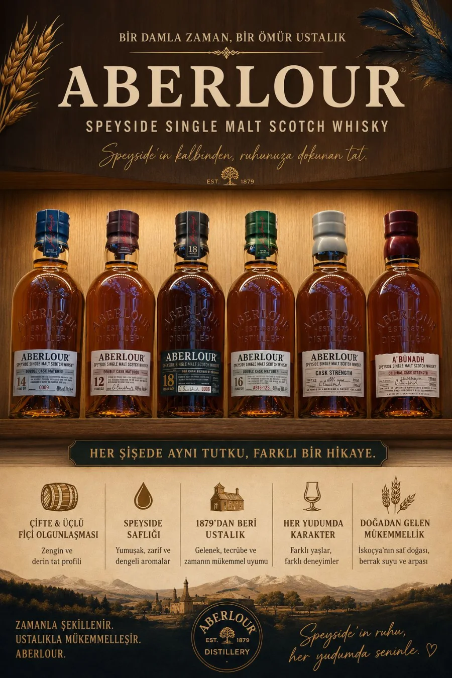 Aberlour Single Malt Aberlour — Anatolya Experience
