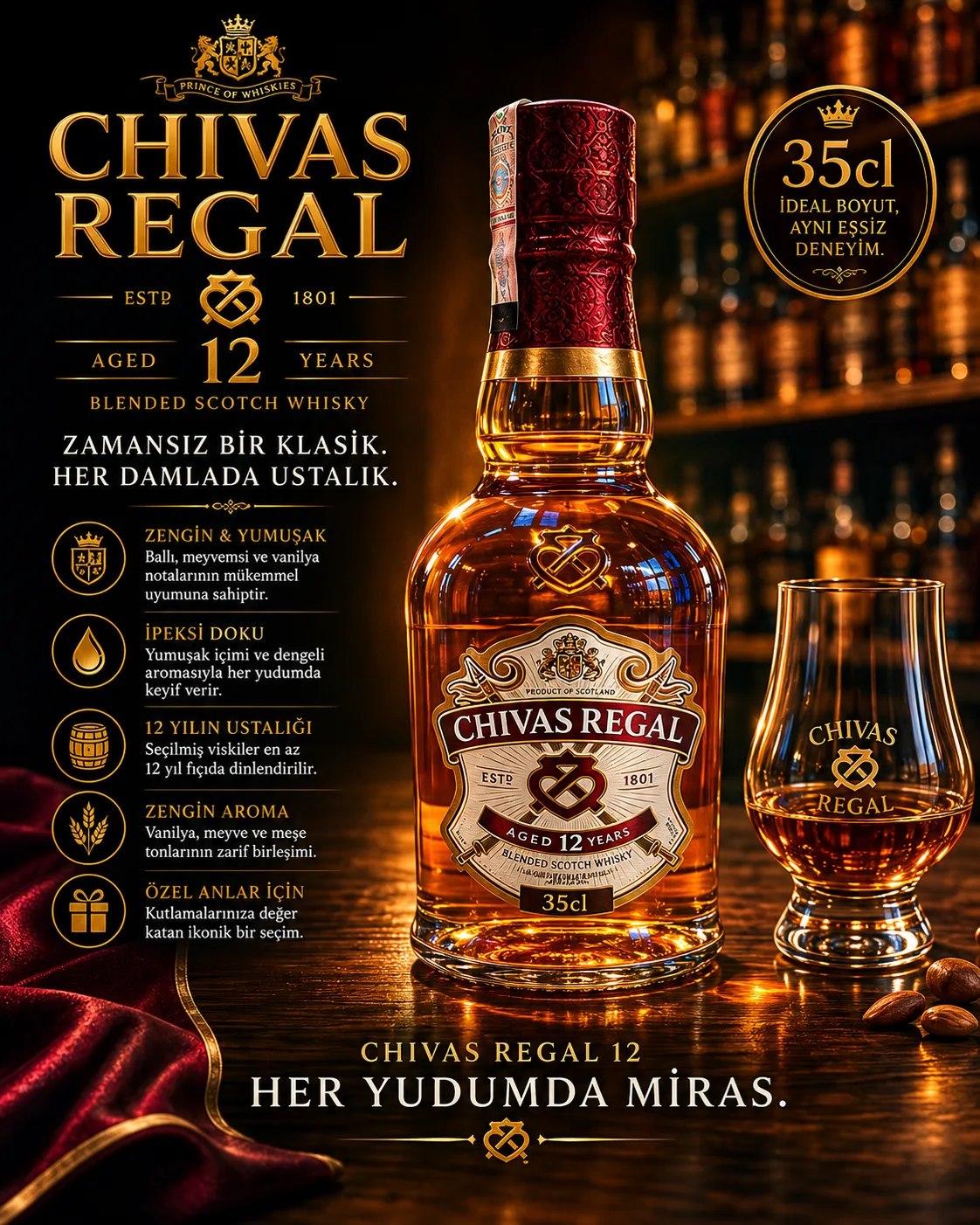 CHİVAS REGAL 12 - 35CL CHİVAS REGAL — Anatolya Experience