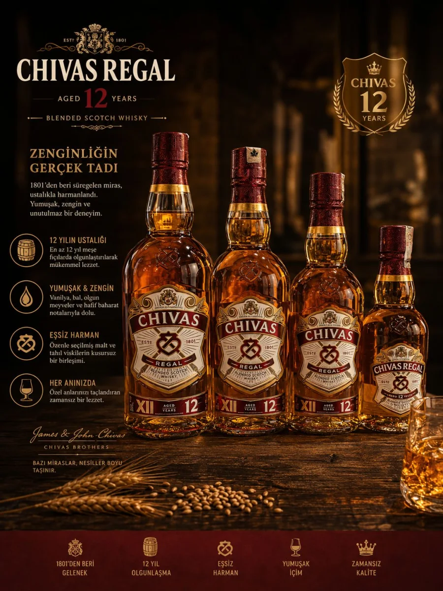 Chivas Regal 12 Years Chivas Regal — Anatolya Experience