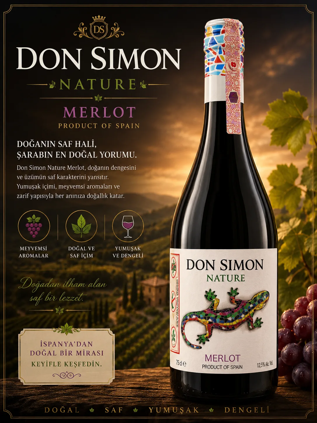 DON SIMON NATURE MERLOT Don Simón Nature — Anatolya Experience