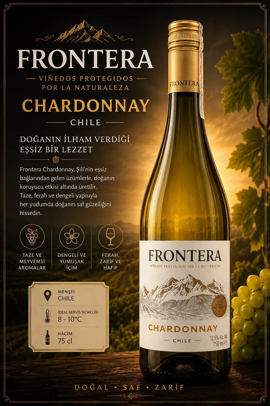 FRONTERA CHARDONNAY Concha y Toro — Anatolya Experience