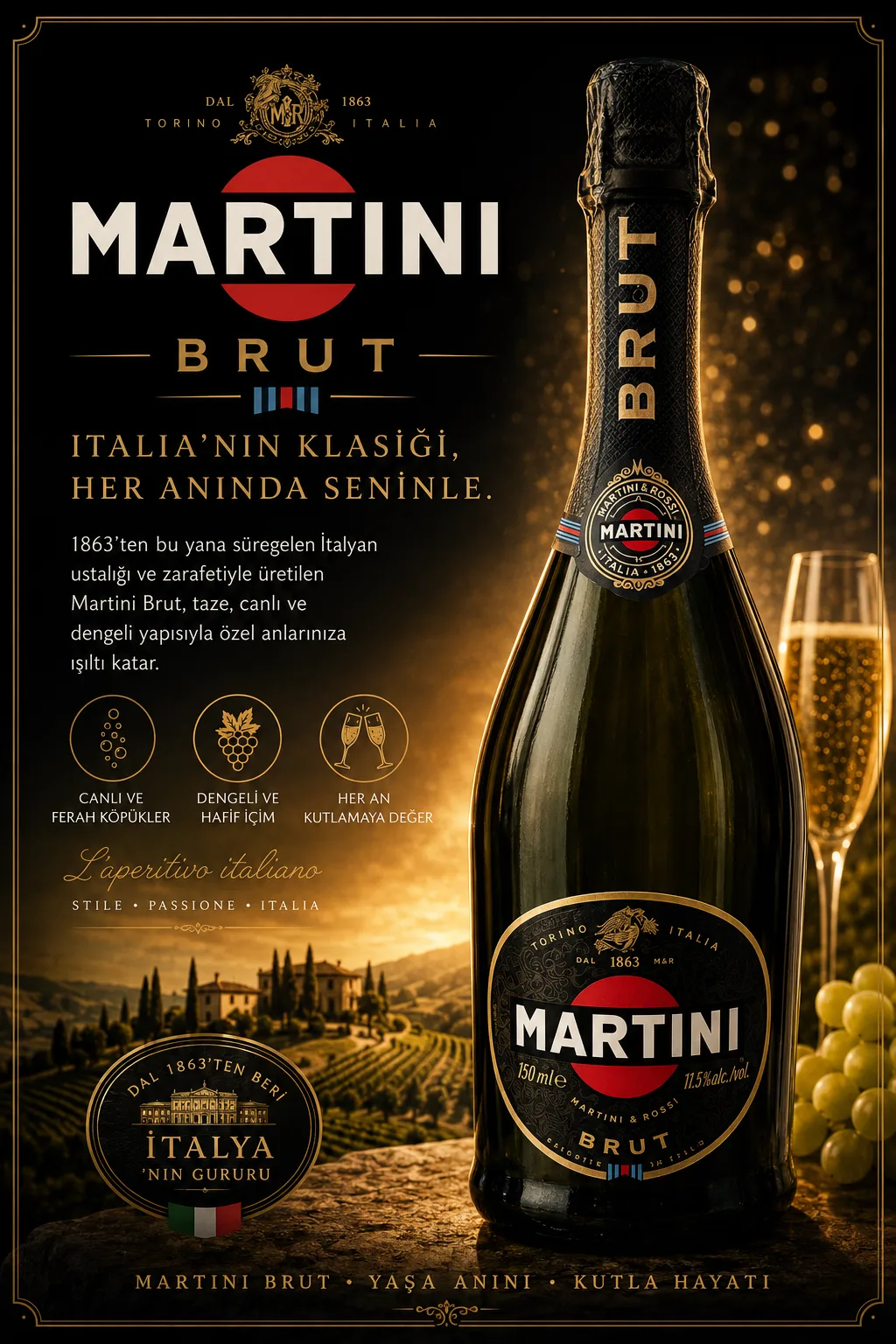 MARTINI BRUT MARTINI & ROSSI — Anatolya Experience