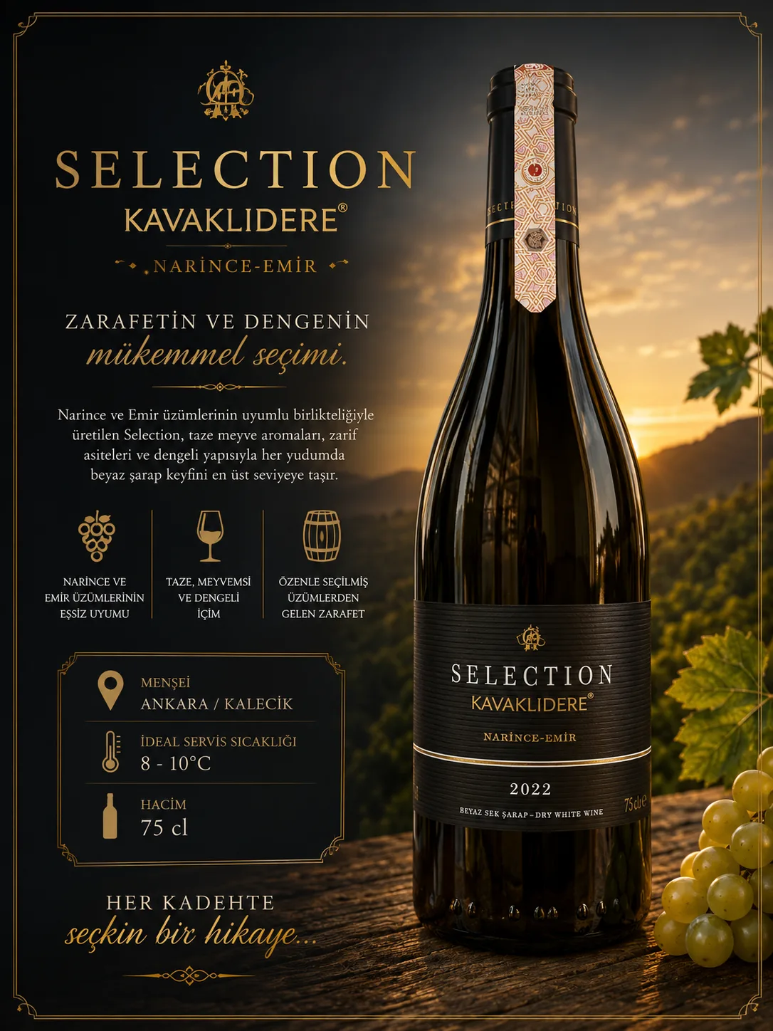 SELECTION NARİNCE-EMİR KAVAKLIDERE — Anatolya Experience